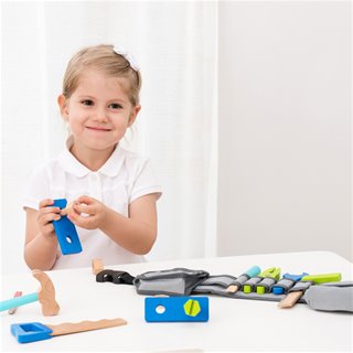 Gereedschapsriem set - blauw